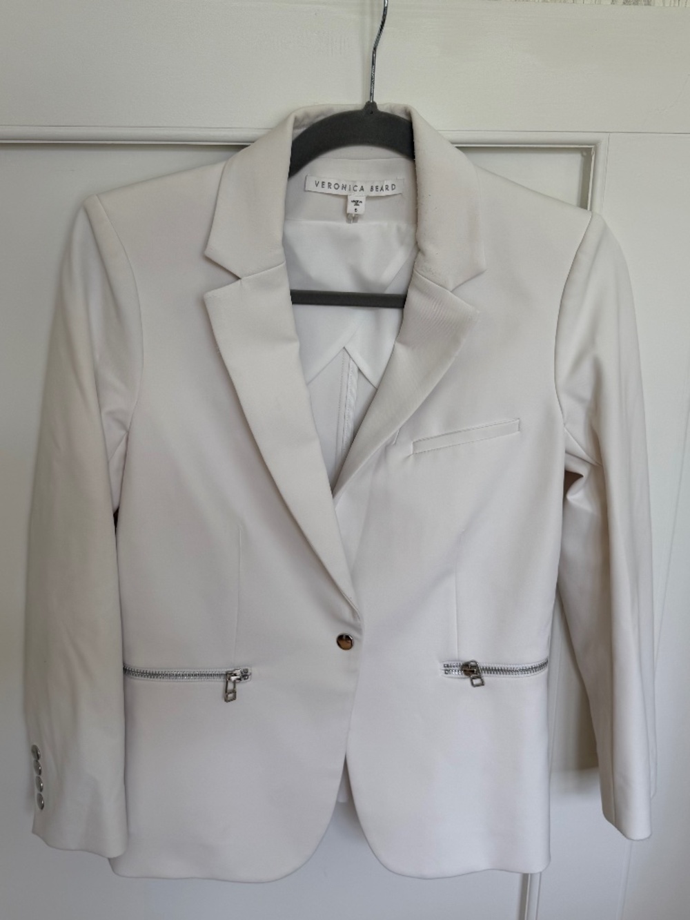 Veronica Beard white blazer